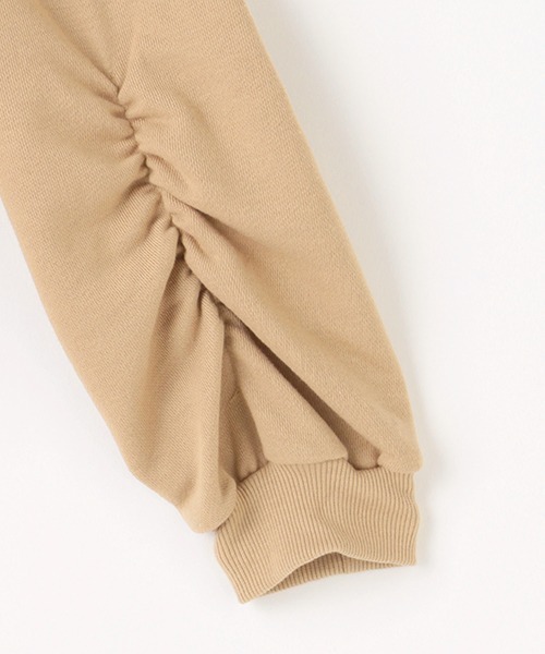 by LOVEiT（バイラビット）の「袖シャーリングチュニック（チュニック・キッズ・モカ/ラベンダー/ブラック・140cm/160cm/130cm/150cm/120cm）」の15枚目の写真