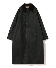 Barbour | 【BURGHLEY / バーレー】ワックス コットン ロング コート （ オーバーサイズ フィット ）(ステンカラーコート)