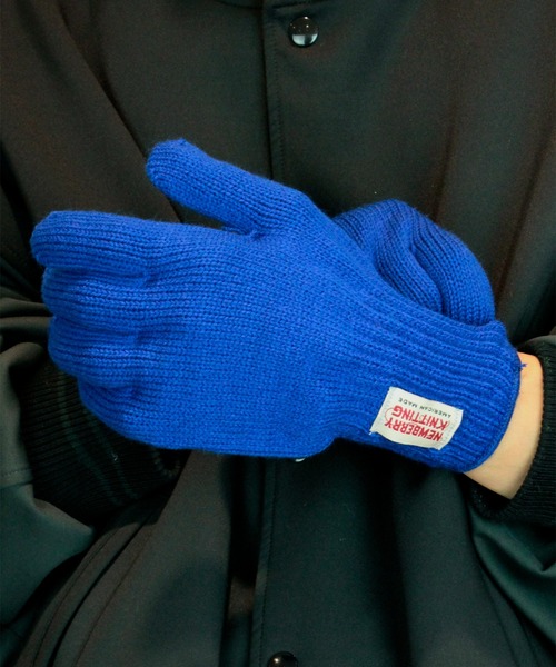 NEWBERRY KNITTING(ニューベリーニッティング)の「NEWBERRY KNITTING / ニューベリーニッティング アクリル ノーパーム ノーリニング 5フィンガー(手袋・メンズ・レッド/ブラウン/ワインレッド/ネイビー/イエロー/オレンジ/パープル/ブルー・MEDIUM/LARGE)」の21枚目の写真