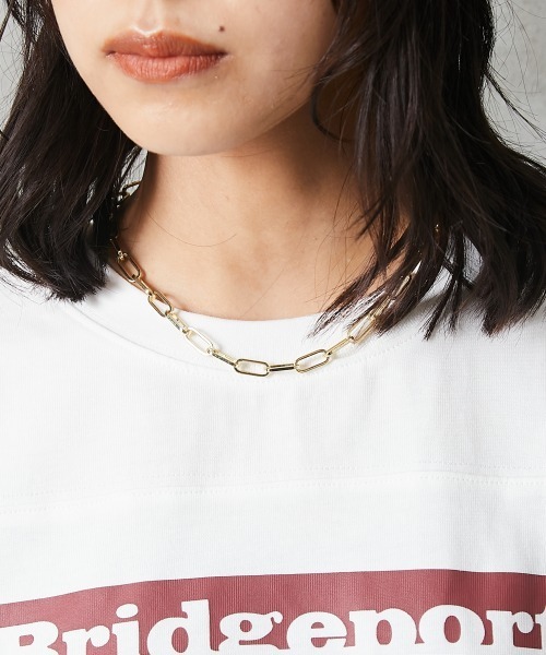 GEVS.(ジェイヴィス)の「<大きいサイズ> 綿100%袖ラインロングスリーブTシャツ GEVS.(Tシャツ/カットソー・レディース・ブラック/オフホワイト・3L/5L/LL/4L/L)」の20枚目の写真