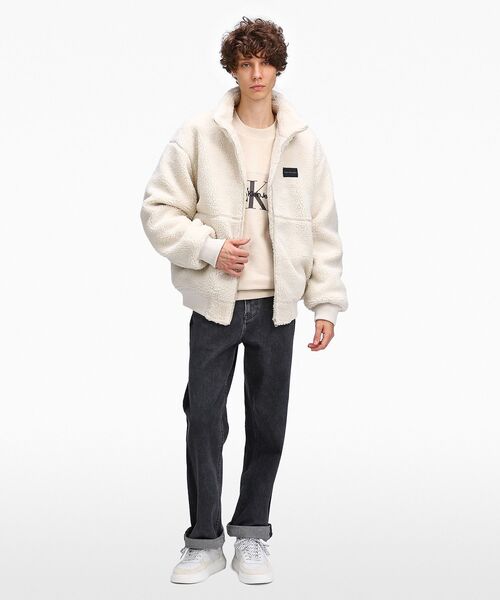 Calvin Klein(カルバン・クライン)の「シェルパジャケット(その他アウター・メンズ・ホワイト・S/L/XL/M)」の17枚目の写真