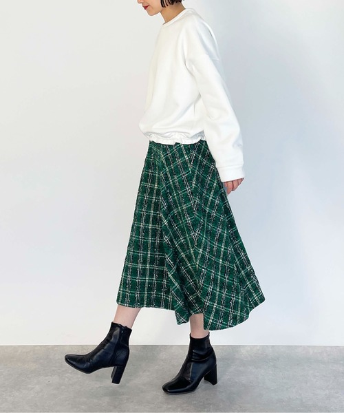 PICCIN(ピッチン)の「裾リボンプルオーバー(Tシャツ/カットソー・レディース・ブラック/オフホワイト/グレー・M)」の13枚目の写真