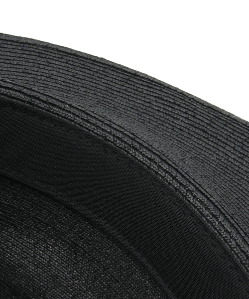 603（ロクマルサン）の「603 ペーパーつば広ハット（ハット・レディース・ベージュ/ブラック・FREE）」の8枚目の写真