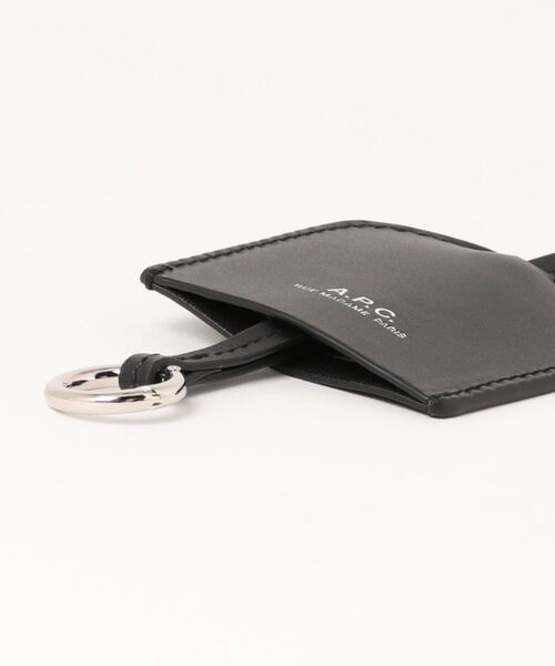 A.P.C.(アーペーセー)の「PORTE CLEFS JAMES 23PE(キーケース/キーアクセサリー・メンズ・ブラック/ベージュ・ONESIZE)」の4枚目の写真
