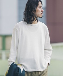 URBAN RESEARCH Sonny Label | 『MADE IN JAPAN』 起毛ネップワッフルロングスリーブ(Tシャツ/カットソー)