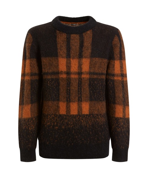 Guess(ゲス)の「Philo Mid Neck Check Sweater(ニット/セーター・メンズ・オレンジ・X-LARGE/LARGE/MEDIUM/SMALL)」の8枚目の写真