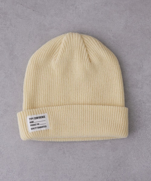 CIAOPANIC TYPY（チャオパニックティピー）の「【KIDS】ニット帽（ニットキャップ/ビーニー・キッズ・グレー/アイボリー/グリーン/ネイビー/オレンジ・ONE SIZE）」の10枚目の写真