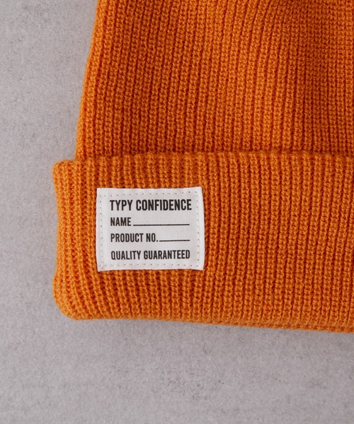 CIAOPANIC TYPY（チャオパニックティピー）の「【KIDS】ニット帽（ニットキャップ/ビーニー・キッズ・グレー/アイボリー/グリーン/ネイビー/オレンジ・ONE SIZE）」の15枚目の写真