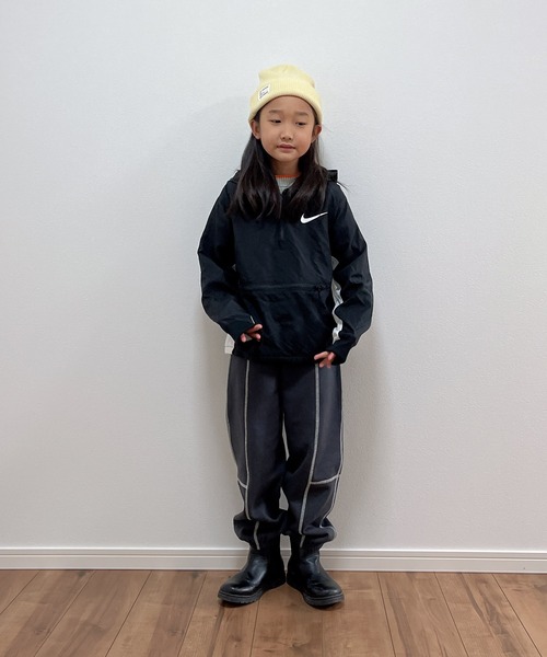 CIAOPANIC TYPY（チャオパニックティピー）の「【KIDS】ニット帽（ニットキャップ/ビーニー・キッズ・グレー/アイボリー/グリーン/ネイビー/オレンジ・ONE SIZE）」の17枚目の写真