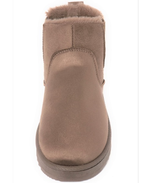 【R&E】サイドゴアムートンブーツ