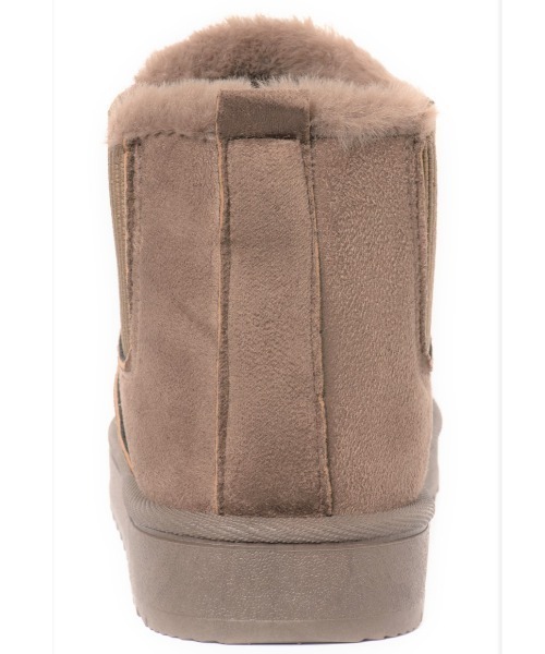 【R&E】サイドゴアムートンブーツ