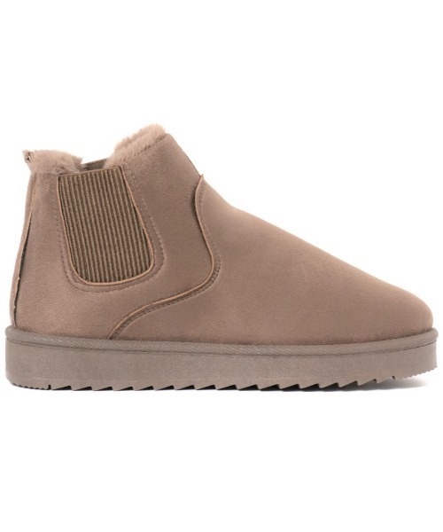 【R&E】サイドゴアムートンブーツ