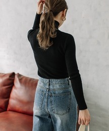 Flugge | basic turtleneck rib knit/ベーシックタートルネックリブニット(ニット/セーター)