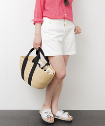 Demi-Luxe BEAMS | 【GLOW7月号掲載】Demi-Luxe BEAMS / コットンチノ ショートパンツ(その他パンツ)