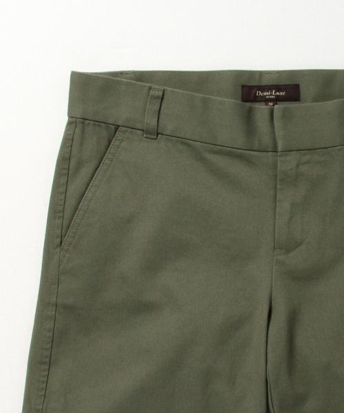 Demi-Luxe BEAMS（デミルクス ビームス）の「Demi-Luxe BEAMS / コットンチノ ショートパンツ（その他パンツ・レディース・オフホワイト/カーキ/ネイビー・38/36）」の20枚目の写真