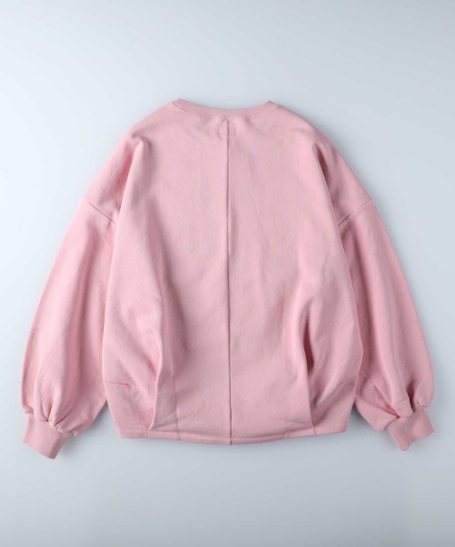 Lee（リー）の「【Lee】プリントコクーンスウェット（スウェット・レディース・ピンク・M/L）」の3枚目の写真