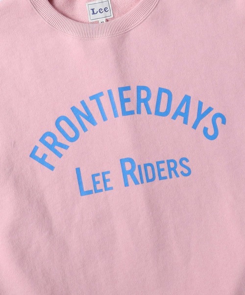 Lee（リー）の「【Lee】プリントコクーンスウェット（スウェット・レディース・ピンク・M/L）」の5枚目の写真