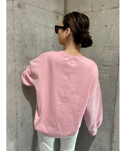 Lee（リー）の「【Lee】プリントコクーンスウェット（スウェット・レディース・ピンク・M/L）」の13枚目の写真