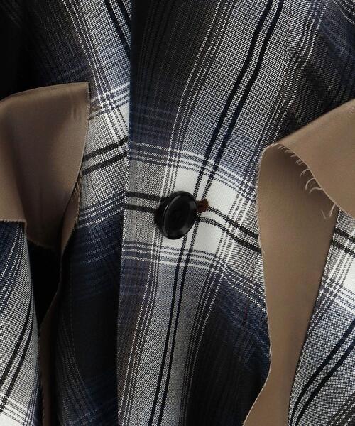 sulvam チェック柄 アウター sulvam チェック柄 アウター