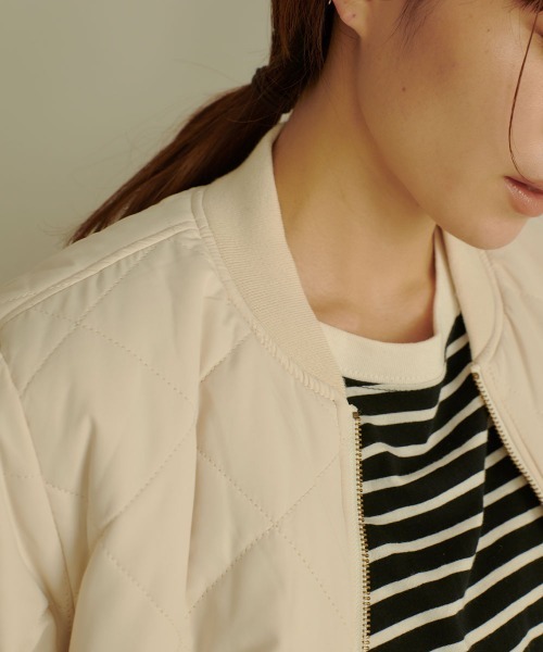 marjour（マージュール）の「WATER-REPELLENT BACK BOA COAT（その他アウター・レディース・アイボリー・M）」の2枚目の写真