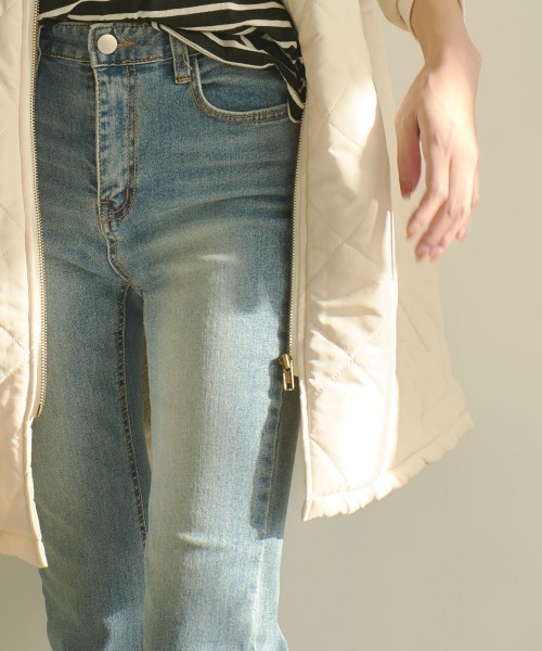 marjour（マージュール）の「WATER-REPELLENT BACK BOA COAT（その他アウター・レディース・アイボリー・M）」の5枚目の写真