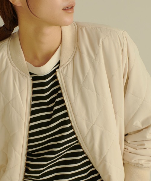 marjour（マージュール）の「WATER-REPELLENT BACK BOA COAT（その他アウター・レディース・アイボリー・M）」の10枚目の写真