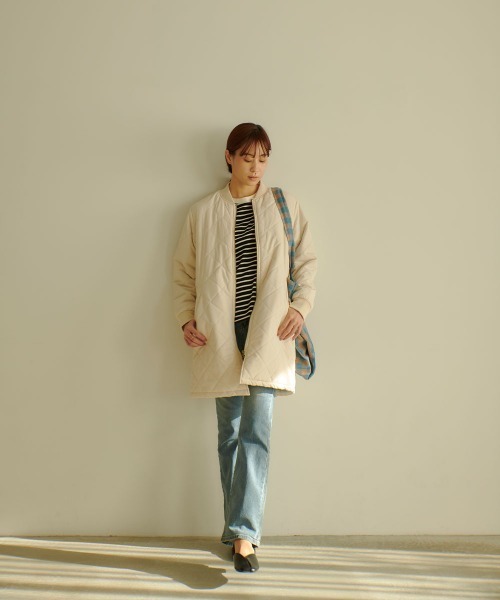 marjour（マージュール）の「WATER-REPELLENT BACK BOA COAT（その他アウター・レディース・アイボリー・M）」の19枚目の写真