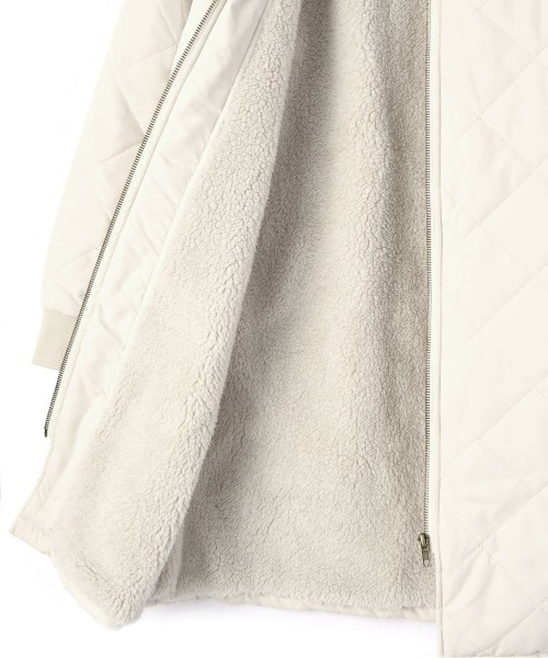 marjour（マージュール）の「WATER-REPELLENT BACK BOA COAT（その他アウター・レディース・アイボリー・M）」の20枚目の写真