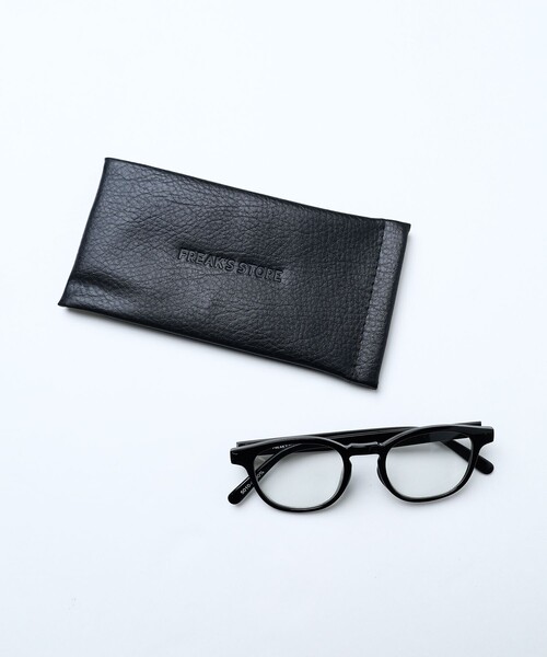 FREAK'S STORE（フリークスストア）の「フラットレンズ ファッション用グラス（メガネ・メンズ・ブラック/ブラウン系/グレー/チャコールグレー/シルバー・FREE/ﾌﾘ-）」の12枚目の写真