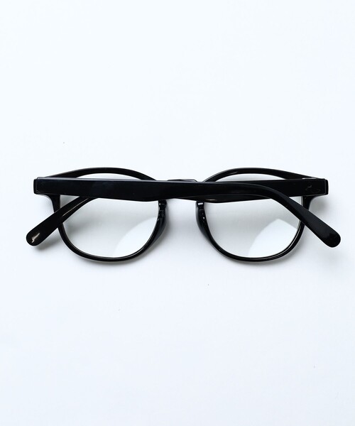 FREAK'S STORE（フリークスストア）の「フラットレンズ ファッション用グラス（メガネ・メンズ・ブラック/ブラウン系/グレー/チャコールグレー/シルバー・FREE/ﾌﾘ-）」の13枚目の写真