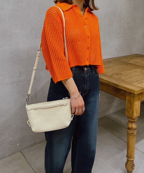 story.（ストーリー）の「STORY（ストーリー）　ワンハンドルバッグ（ハンドバッグ・レディース・オフホワイト/イエロー/グリーン・FREE）」の10枚目の写真