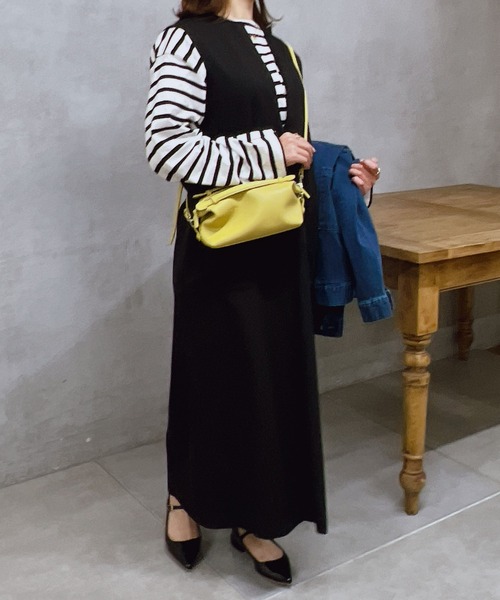 story.（ストーリー）の「STORY（ストーリー）　ワンハンドルバッグ（ハンドバッグ・レディース・オフホワイト/イエロー/グリーン・FREE）」の7枚目の写真