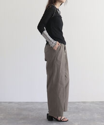 fredy emue | ドライオックスセミワイドパンツ(スラックス)