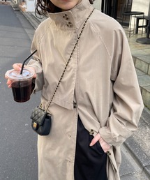 DISCOAT | 【WEB限定】スタンドカラーロングコート(ステンカラーコート)