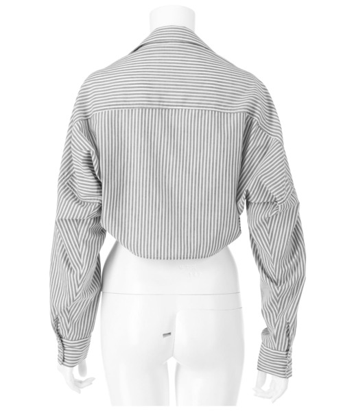 LATINA（ラティーナ）の「ボレロ風ショートシャツ（カーディガン/ボレロ・レディース・ブルー系その他3/ブラック/オフホワイト・FREE）」の14枚目の写真