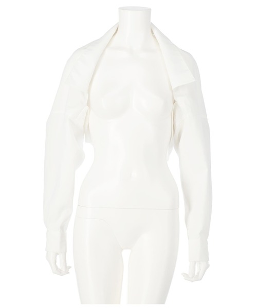 LATINA（ラティーナ）の「ボレロ風ショートシャツ（カーディガン/ボレロ・レディース・ブルー系その他3/ブラック/オフホワイト・FREE）」の17枚目の写真