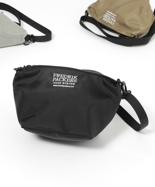 FREDRIK PACKERS(フレドリックパッカーズ)の「【FREDRIK PACKERS】別注!限定アイテム 420D FAM SHOULDER(ショルダーバッグ・レディース・オリーブ/ブラック/ライトグレー/カーキ/パープル・FREE)」の6枚目の写真