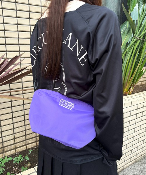 FREDRIK PACKERS(フレドリックパッカーズ)の「【FREDRIK PACKERS】別注!限定アイテム 420D FAM SHOULDER(ショルダーバッグ・レディース・オリーブ/ブラック/ライトグレー/カーキ/パープル・FREE)」の21枚目の写真