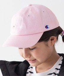 JEANS MATE（ジーンズメイト）の「【CHAMPION/チャンピオン】KIDS スクリプトローキャップ　ワンポイントブランドロゴ刺繍　キッズ（キャップ）」