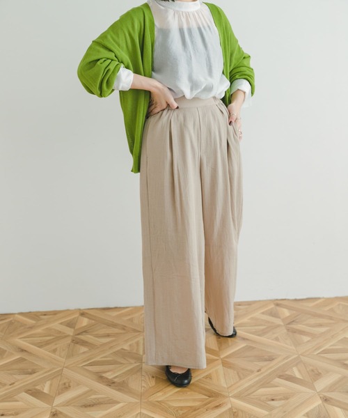 ITEMS URBANRESEARCH（アイテムズ アーバンリサーチ）の「スカーチョ（その他パンツ・レディース・グリーン/ブラック/グレー系その他・FREE）」の3枚目の写真