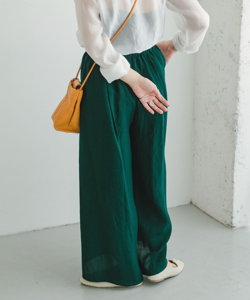 ITEMS URBANRESEARCH（アイテムズ アーバンリサーチ）の「スカーチョ（その他パンツ・レディース・グリーン/ブラック/グレー系その他・FREE）」の5枚目の写真