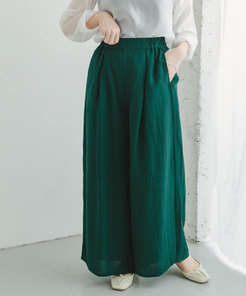 ITEMS URBANRESEARCH（アイテムズ アーバンリサーチ）の「スカーチョ（その他パンツ・レディース・グリーン/ブラック/グレー系その他・FREE）」の6枚目の写真