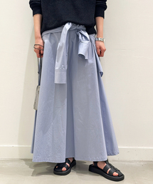 UNDECORATED | 【UNDECORATED/アンデコレイテッド】コットンラップスカート(スカート)