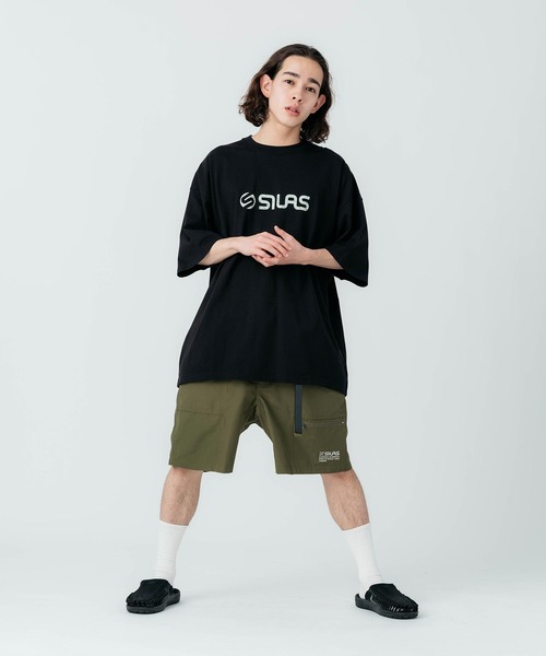 SILAS(サイラス)の「PAISLEY LOGO PRINT WIDE S/S TEE(Tシャツ/カットソー・メンズ・ブラック/ホワイト・M/L/XL)」の17枚目の写真