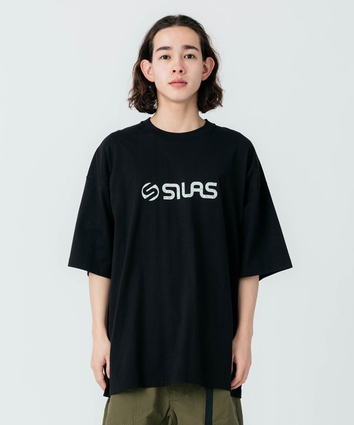 SILAS(サイラス)の「PAISLEY LOGO PRINT WIDE S/S TEE(Tシャツ/カットソー・メンズ・ブラック/ホワイト・M/L/XL)」の14枚目の写真