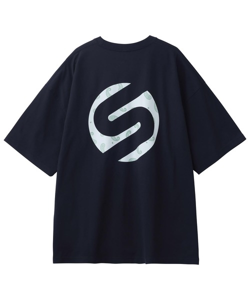 SILAS(サイラス)の「PAISLEY LOGO PRINT WIDE S/S TEE(Tシャツ/カットソー・メンズ・ブラック/ホワイト・M/L/XL)」の4枚目の写真