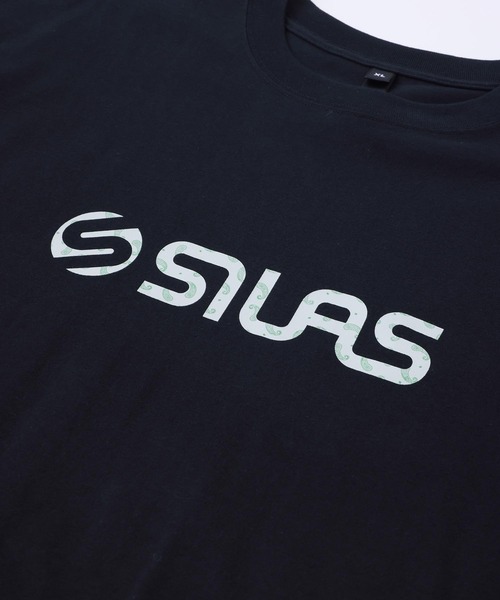 SILAS(サイラス)の「PAISLEY LOGO PRINT WIDE S/S TEE(Tシャツ/カットソー・メンズ・ブラック/ホワイト・M/L/XL)」の6枚目の写真