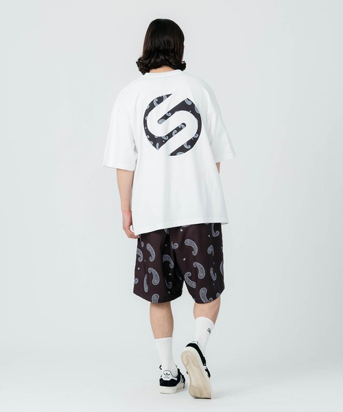 SILAS(サイラス)の「PAISLEY LOGO PRINT WIDE S/S TEE(Tシャツ/カットソー・メンズ・ブラック/ホワイト・M/L/XL)」の13枚目の写真