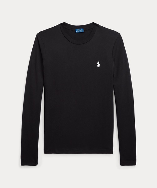 Polo Ralph Lauren ブラックM クルーネック　トレーナー　未使用 Polo Ralph Lauren ブラックM クルーネック トレーナー 未使用