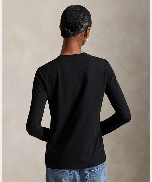 ロングスリーブ ジャージー クルーネック Tシャツ（Tシャツ